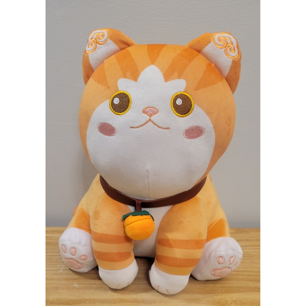 Palace Museum Forbidden City Cat Plush 12.5" Orange Tabby Imperial Toy Official
